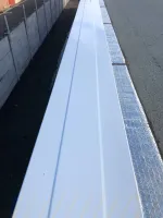 Couvertine aluminium profilée